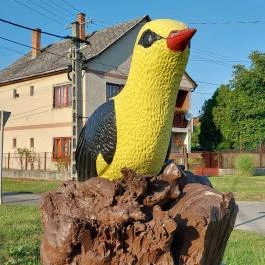 Sárgarigó-szobor Buják - Egyéb