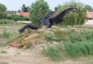 Sárkány szobor Nyírbátor