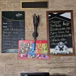 Scarabeus Music Cafe Budapest - Étlap/itallap