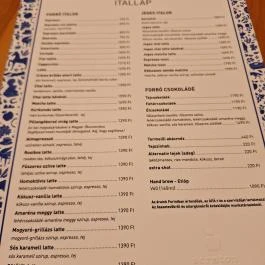 Scruton - Allee, Budapest - Étlap/itallap