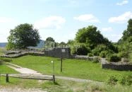 Sibrik-dombi római erőd és ispáni vár romjai Visegrád