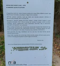 Skóciai Szent Margit szobra