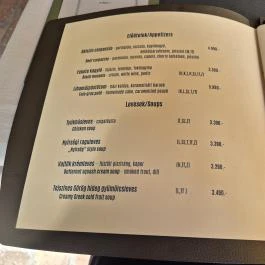 Smarni Étterem, Gödöllő - Étlap/itallap