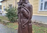 Solt fejedelem szobra Solt