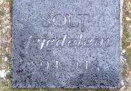 Solt fejedelem szobra Solt