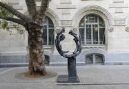 Solti György szobra Budapest