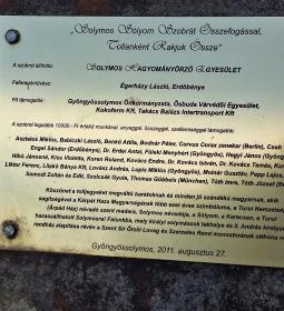 Solymosi Turul szobor