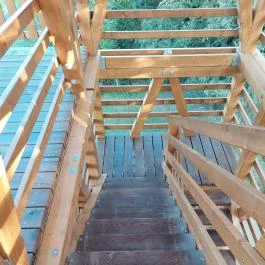 Somoshegyi kilátó, Balatonberény - Belső