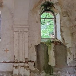 Sörnyepusztai templomrom Somogysárd - Belső