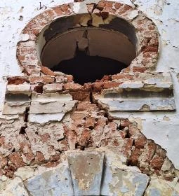 Sörnyepusztai templomrom