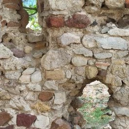 Sóstókáli templomrom Kővágóörs - Belső