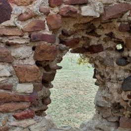 Sóstókáli templomrom Kővágóörs - Belső