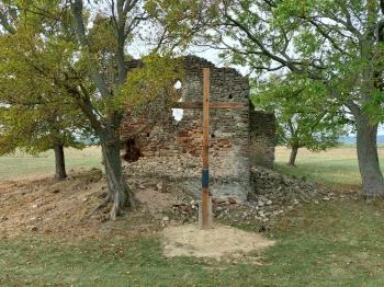 Sóstókáli templomrom Kővágóörs