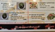 Special Soup House Budapest - Étlap/itallap