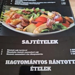 Stefano & Mamut Ételbár & Kávézó, Polgárdi - Étlap/itallap