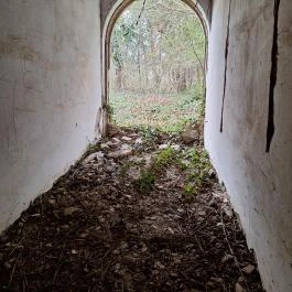 Strasszer-kastély romjai Igar - Belső