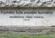 Summás emlékmű Mezőkövesd
