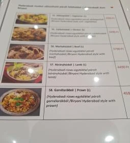 Swaad Baross Indiai Etterem