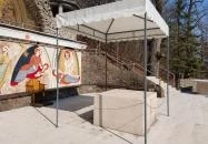 Szabadtéri oltár Mátraverebély