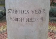 Szabolcs vezér szobra Pusztaszabolcs