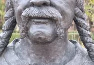 Szabolcs vezér szobra Pusztaszabolcs