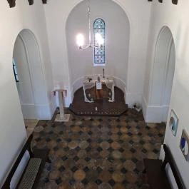 Szakáts kastély Kápolnája, Bölcske - Belső