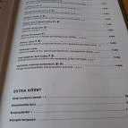 Szaletly Vendéglő & Kert Budapest - Étlap/itallap