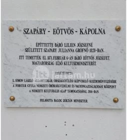 Szapáry-Eötvös kápolna
