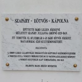 Szapáry-Eötvös kápolna Ercsi - Egyéb