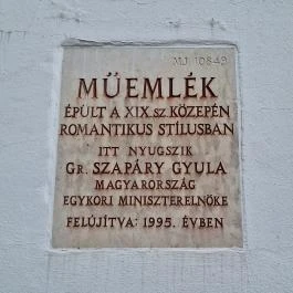 Szapáry-kápolna Tiszabura - Egyéb