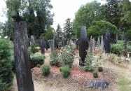 Szatmárcsekei csónakos fejfás református temető Szatmárcseke