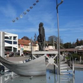 Széchenyi István szökőkút Siófok - Külső kép