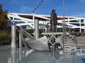 Széchenyi István szökőkút Siófok