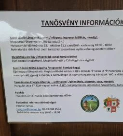 Szent László Tanösvény