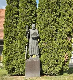 Szent András apostol szobra