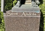 Szent András apostol szobra Tóalmás