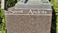 Szent András apostol szobra, Tóalmás