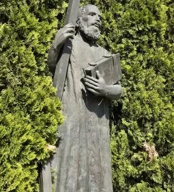 Szent András apostol szobra