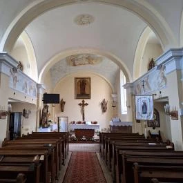 Szent András apostol templom , Hidegség - Belső