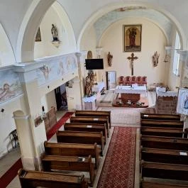 Szent András apostol templom , Hidegség - Belső