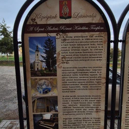 Szent András templom Érsekvadkert - Külső kép