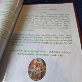 Szent Anna Fogadó étterme Fertőhomok - Étlap/itallap