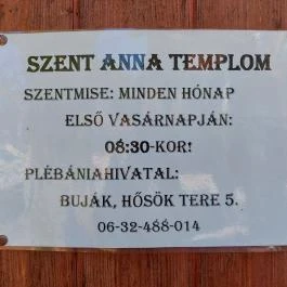 Szent Anna-templom, Bér - Egyéb