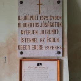 Szent Demeter Templom, Domoszló - Egyéb