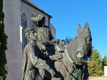 Szent Erzsébet-szoborcsoport Sárospatak