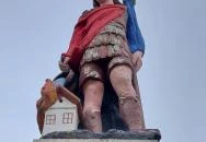 Szent Flórián szobor Mohács