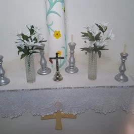 Szent Ilona Kápolna, Szany - Belső