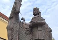 Szent István király lovasszobra Gyöngyös
