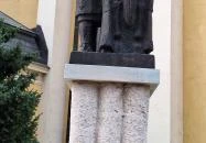 Szent István király lovasszobra Gyöngyös