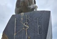 Szent István lovas szobra Tab